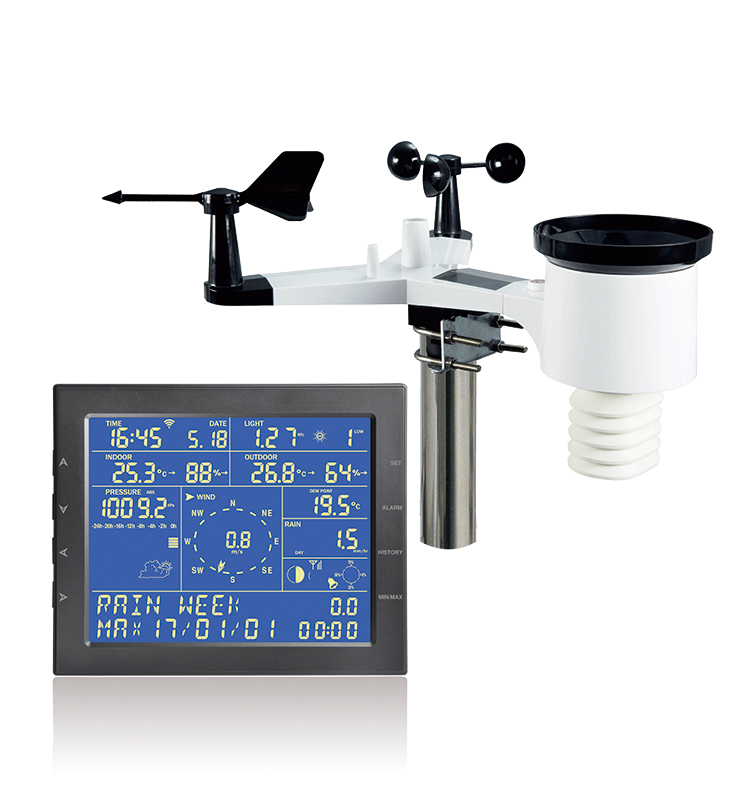 Professional Wireless WiFi Solar Weather Station