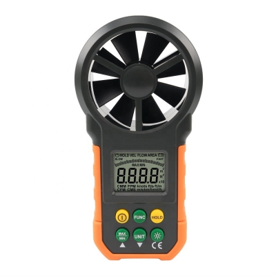 Portable digital anemometer