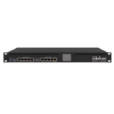 MikroTik RB3011UiAS-RM Ethernet Router
